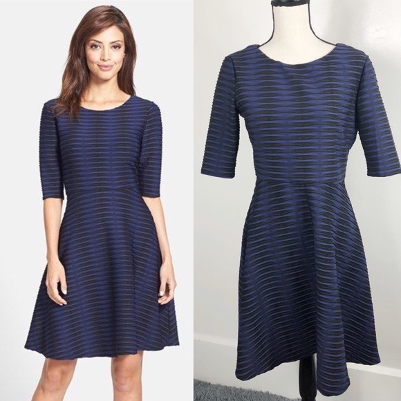 Donna Morgan Dresses & Skirts - ⚡️ Donna Morgan Jacquard Knit Fit & Flare Medium